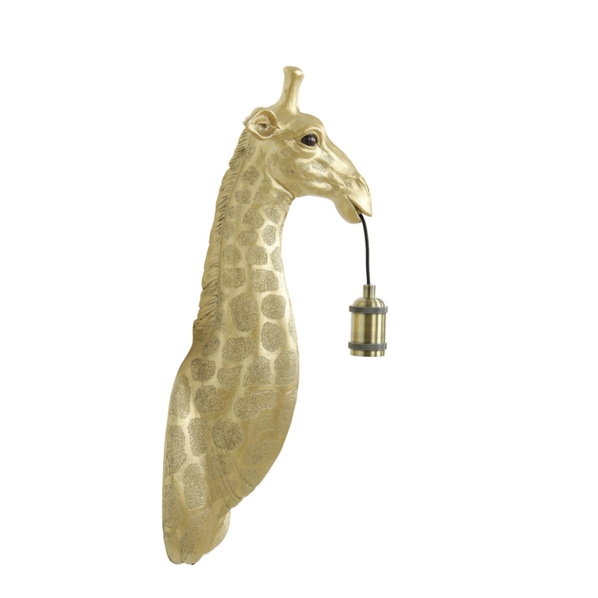 Giraffe 60cm Oro lámpara de pared De Light & Living - 