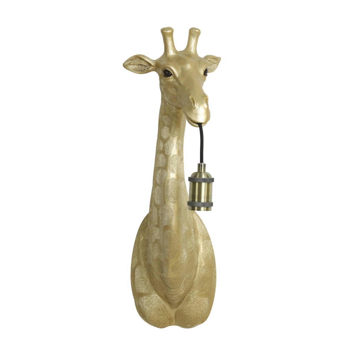 Giraffe 60cm Oro lámpara de pared De Light & Living - 