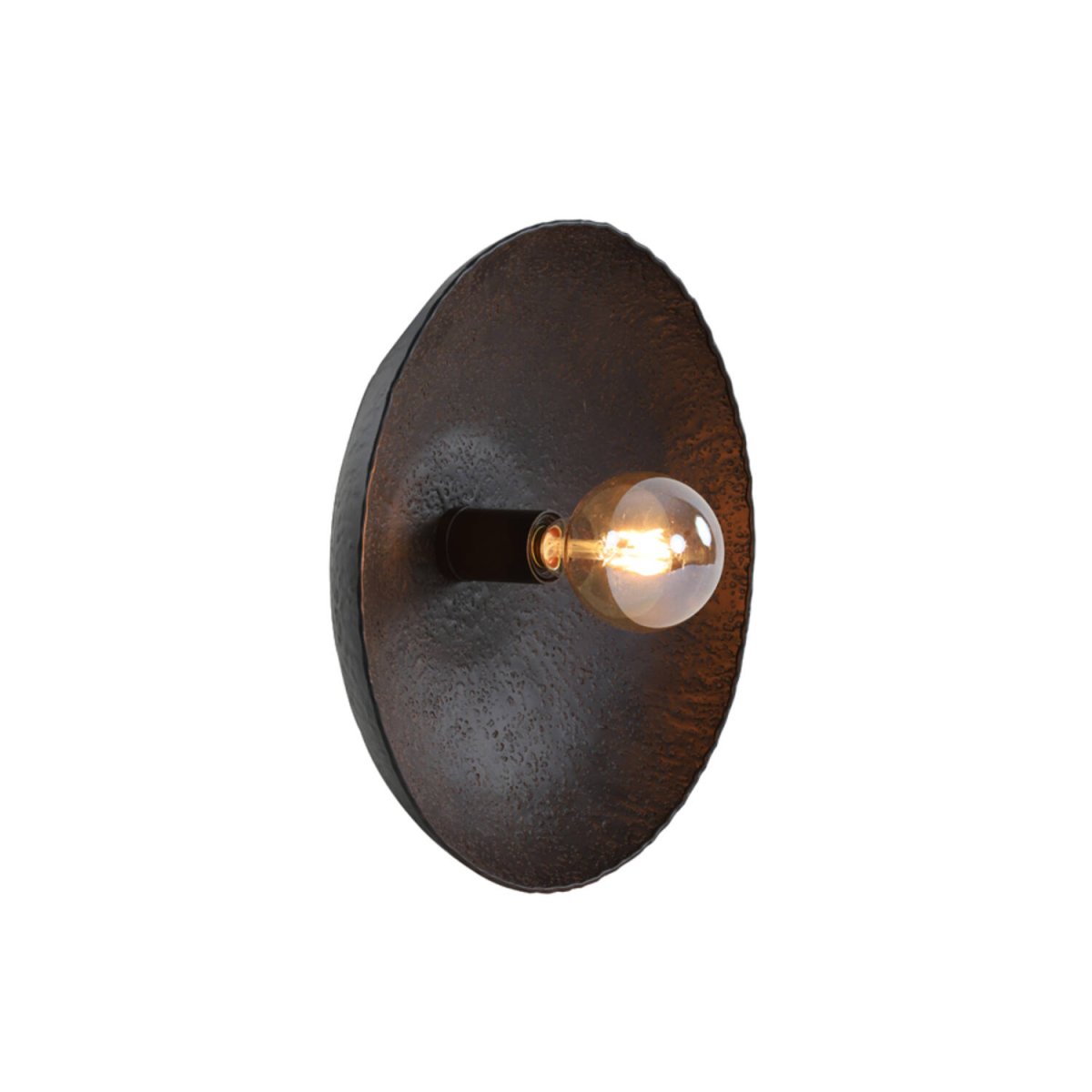 Neva Ø40 Negro lámpara de pared De Light & Living - 