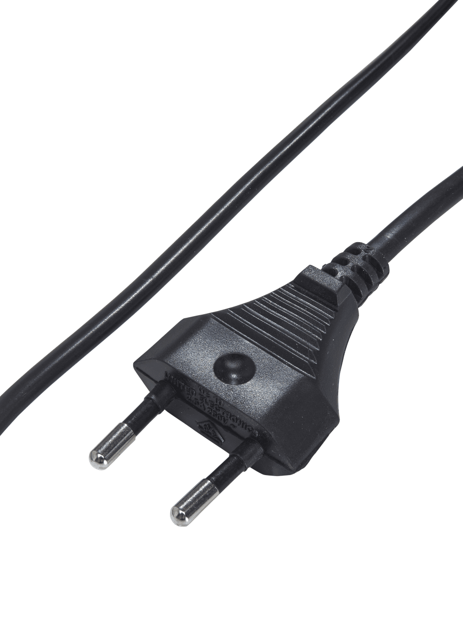 Jonna Ø12 Marrón lámpara de ventana De PR Home - Detalles metálicos en negro mate y cable textil negro de 3 metros de longitud con enchufe a pared.