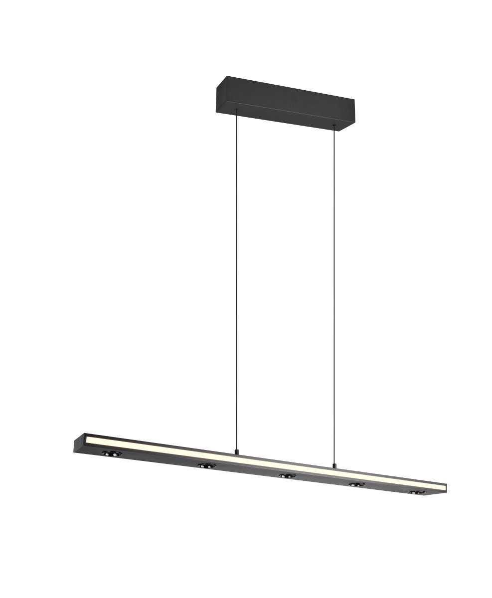 Graham 110cm Negro Lámpas de techo De Trio Lighting - 