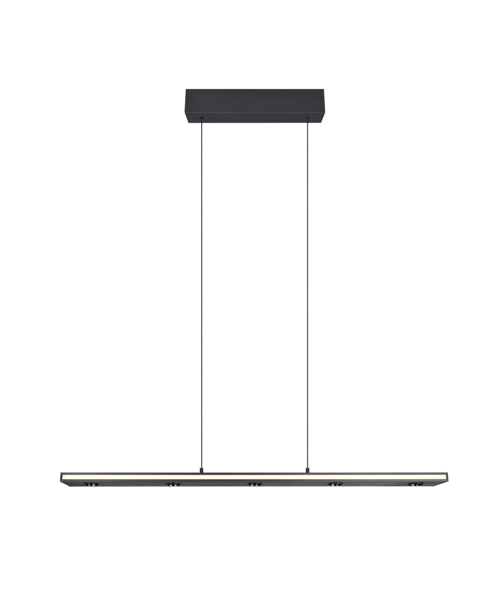 Graham 110cm Negro Lámpas de techo De Trio Lighting - 