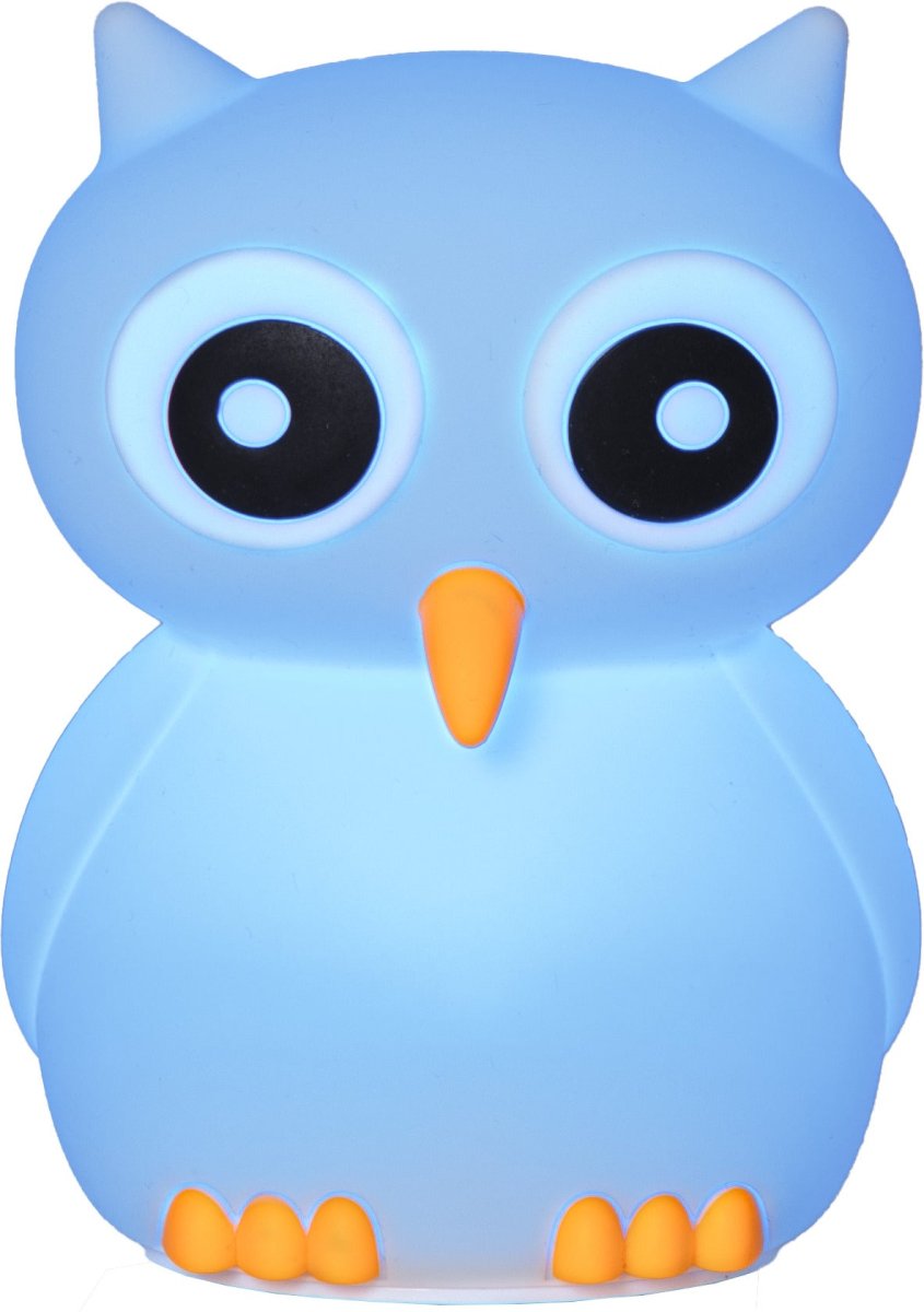 Owl Blanco lámpara infantil De Star Trading - La función de temporizador garantiza que la lámpara se apague automáticamente después de 3 horas de inactividad.