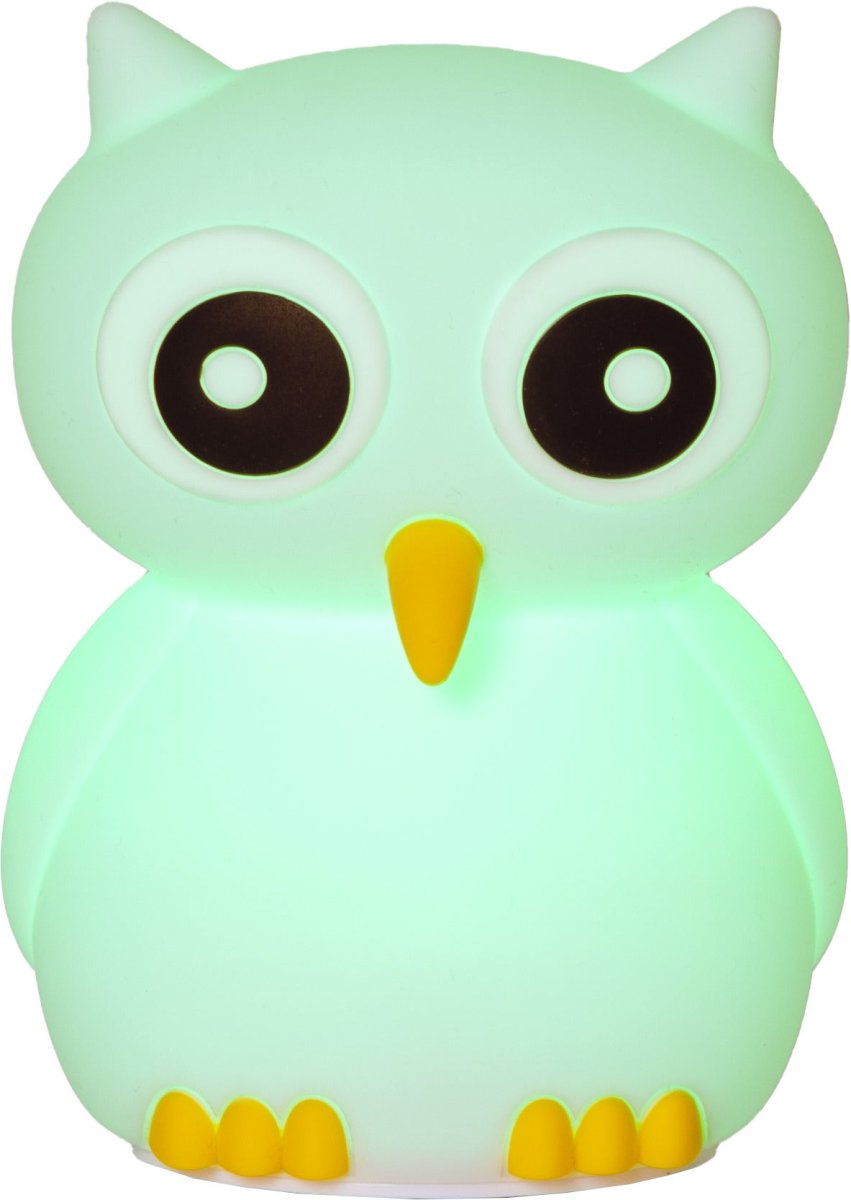 Owl Blanco lámpara infantil De Star Trading - La función de temporizador garantiza que la lámpara se apague automáticamente después de 3 horas de inactividad.