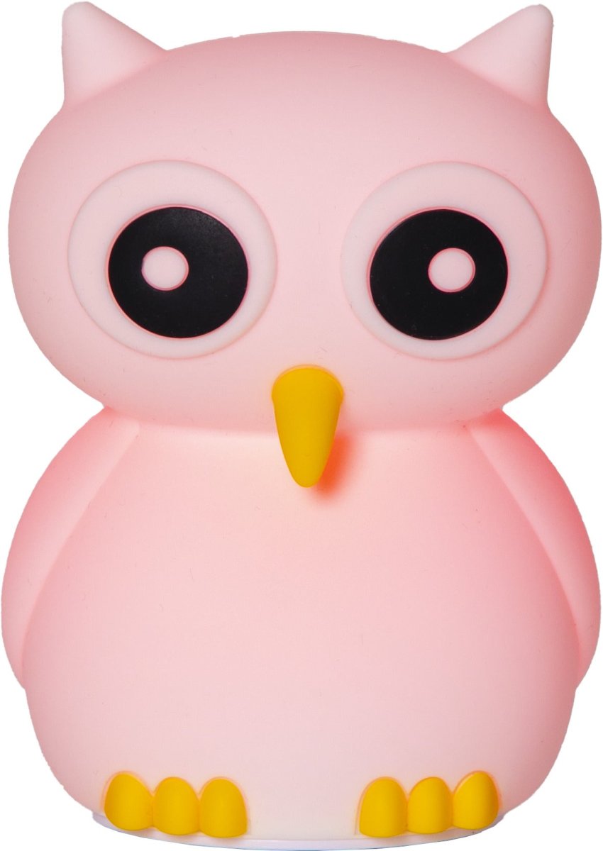 Owl Blanco lámpara infantil De Star Trading - La función de temporizador garantiza que la lámpara se apague automáticamente después de 3 horas de inactividad.