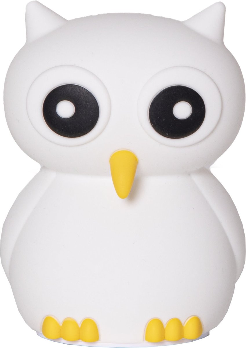 Owl Blanco lámpara infantil De Star Trading - La función de temporizador garantiza que la lámpara se apague automáticamente después de 3 horas de inactividad.