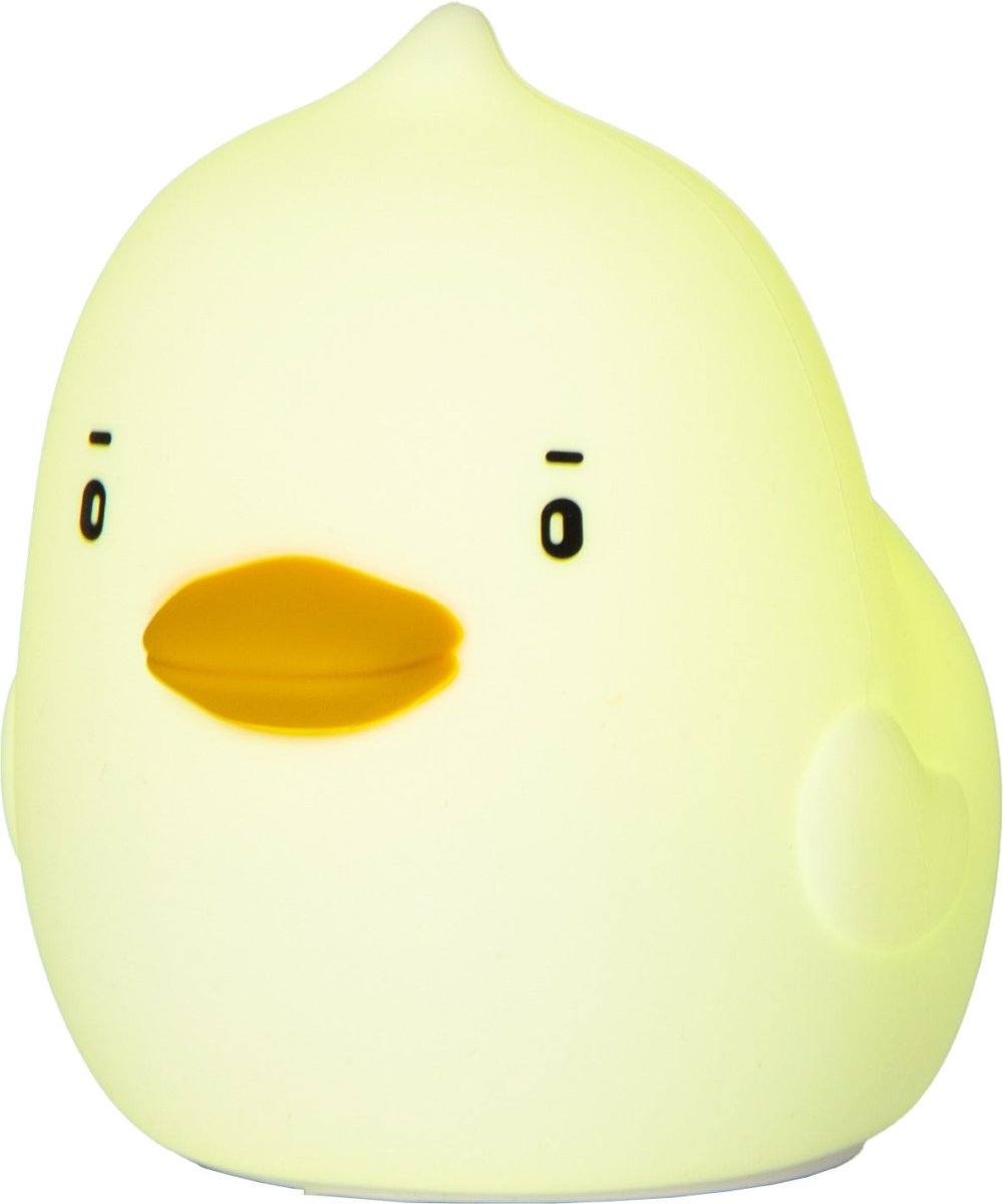 Duck Blanco lámpara infantil De Star Trading - La encantadora lámpara de noche con forma de pato emite una luz suave y agradable.