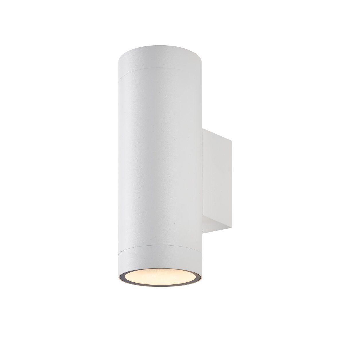 Oden Duo Blanco lámpara de exterior De Lampan - Lampan lyser fint b&aring;de upp och ner p&aring; v&auml;ggen.