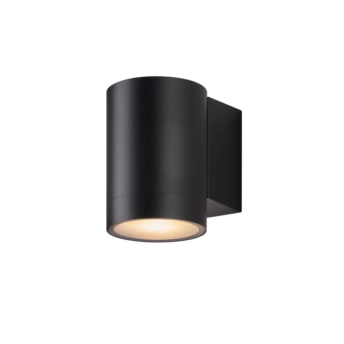 Oden Single Negro lámpara de exterior De Lampan - Lampan lyser fint ner p&aring; v&auml;ggen och skapar en h&auml;rlig atmosf&auml;r.