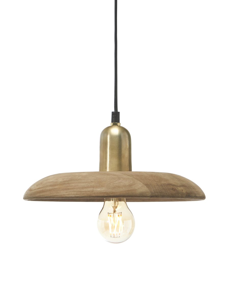 Bliss Ø28 Naturaleza lámpara de ventana De PR Home - Cable de pl&aacute;stico negro de 3,5 metros de longitud con soporte para colgar y enchufe de pared.