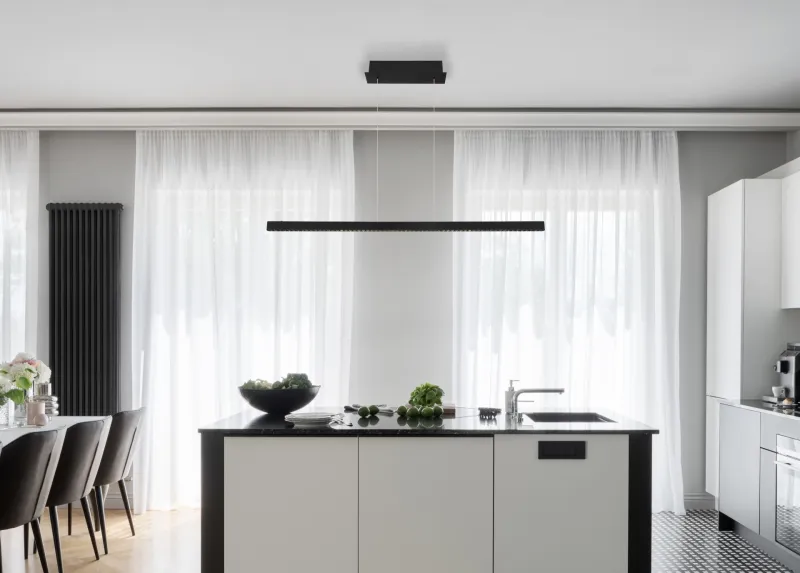 Dentsy 150cm Acero Lámpas de techo De Globo Lighting - Med den smidiga touchknappen f&ouml;r av/p&aring; och den stegl&ouml;sa touchdimmern kan du enkelt justera ljusstyrkan efter &ouml;nskem&aring;l.