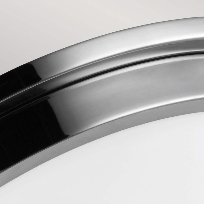 Payne Ø32 Cromo lámpara de baño De Elstead Lighting - Con un índice de protección IP44, la lámpara está protegida contra la humedad y las salpicaduras de agua, por lo que es ideal para colocarla en el baño para proporcionar una iluminación elegante y práctica.