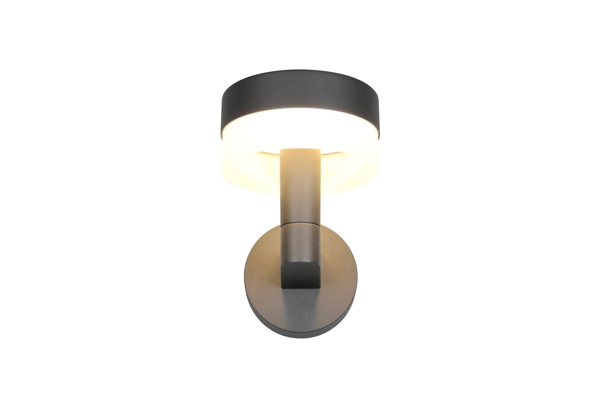 Mackenzie 22cm Antracita lámpara de exterior De Trio Lighting - Mackenzie es una iluminaci&oacute;n de fachada moderna y de alta calidad con un dise&ntilde;o elegante en antracita.