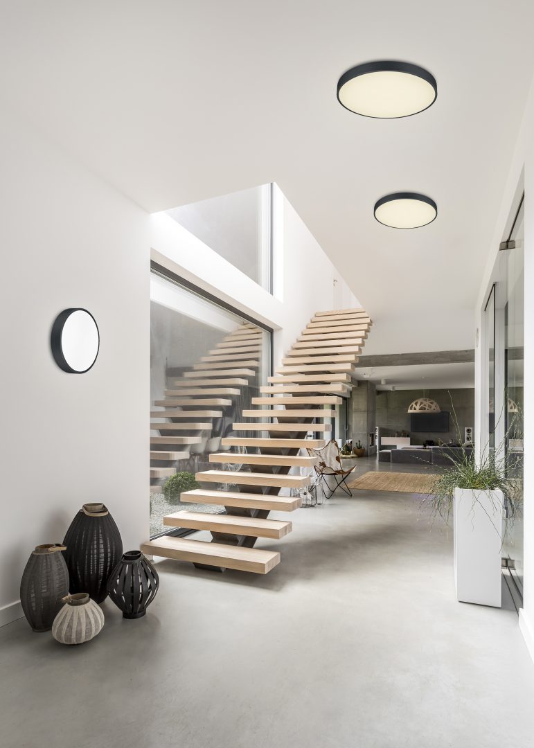 Waco Ø30 Negro plafón De Trio Lighting - 