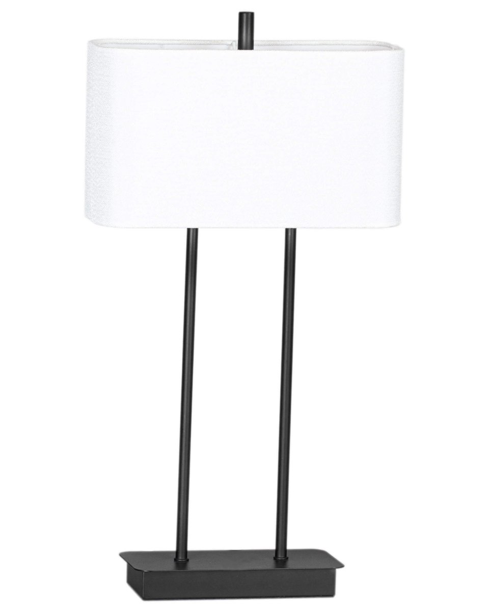 Luton 56cm Negro lámpara de mesa De By Rydéns - La l&aacute;mpara de mesa Luton, con su distintiva forma de T, se integra armoniosamente en cualquier decoraci&oacute;n, independientemente de la habitaci&oacute;n.