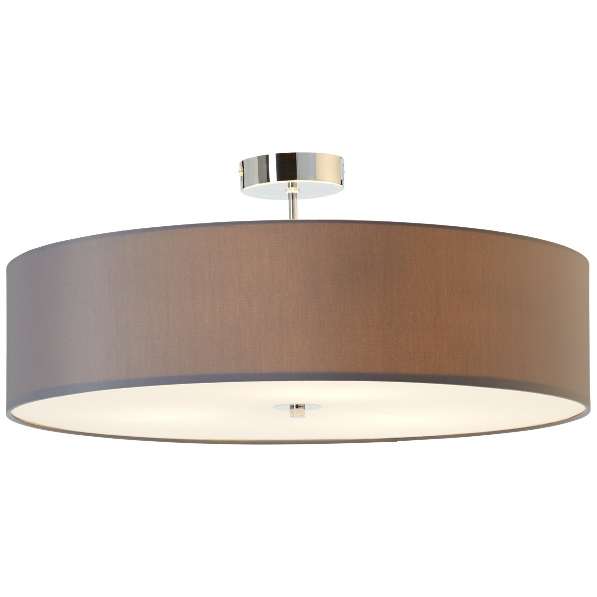 Andria Ø60 Gris plafón De Brilliant - Con su moderna combinaci&oacute;n de colores grises, crea una atm&oacute;sfera agradable y se puede combinar f&aacute;cilmente con diferentes estilos de interior.