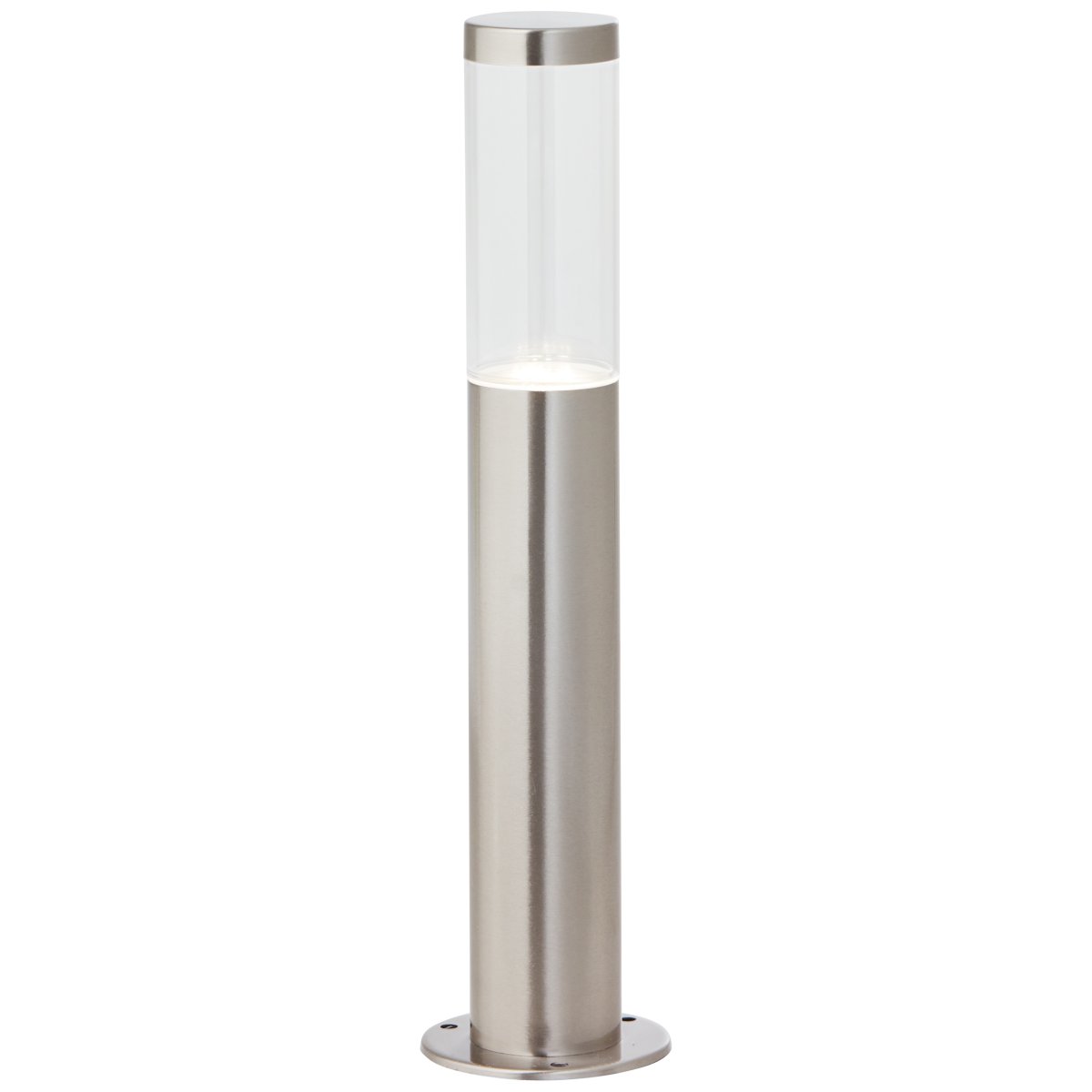 Bergen 40cm Acero balizas De Brilliant - La moderna tecnolog&iacute;a LED proporciona una iluminaci&oacute;n de bajo consumo con alto brillo y bajo consumo energ&eacute;tico.
