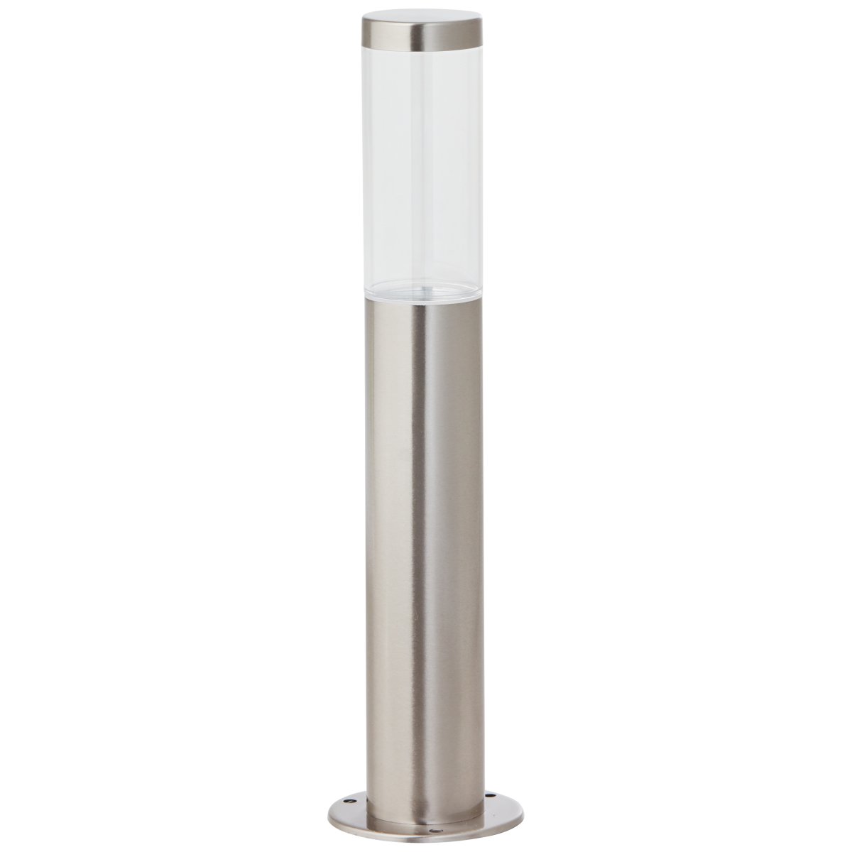 Bergen 40cm Acero balizas De Brilliant - La moderna tecnolog&iacute;a LED proporciona una iluminaci&oacute;n de bajo consumo con alto brillo y bajo consumo energ&eacute;tico.