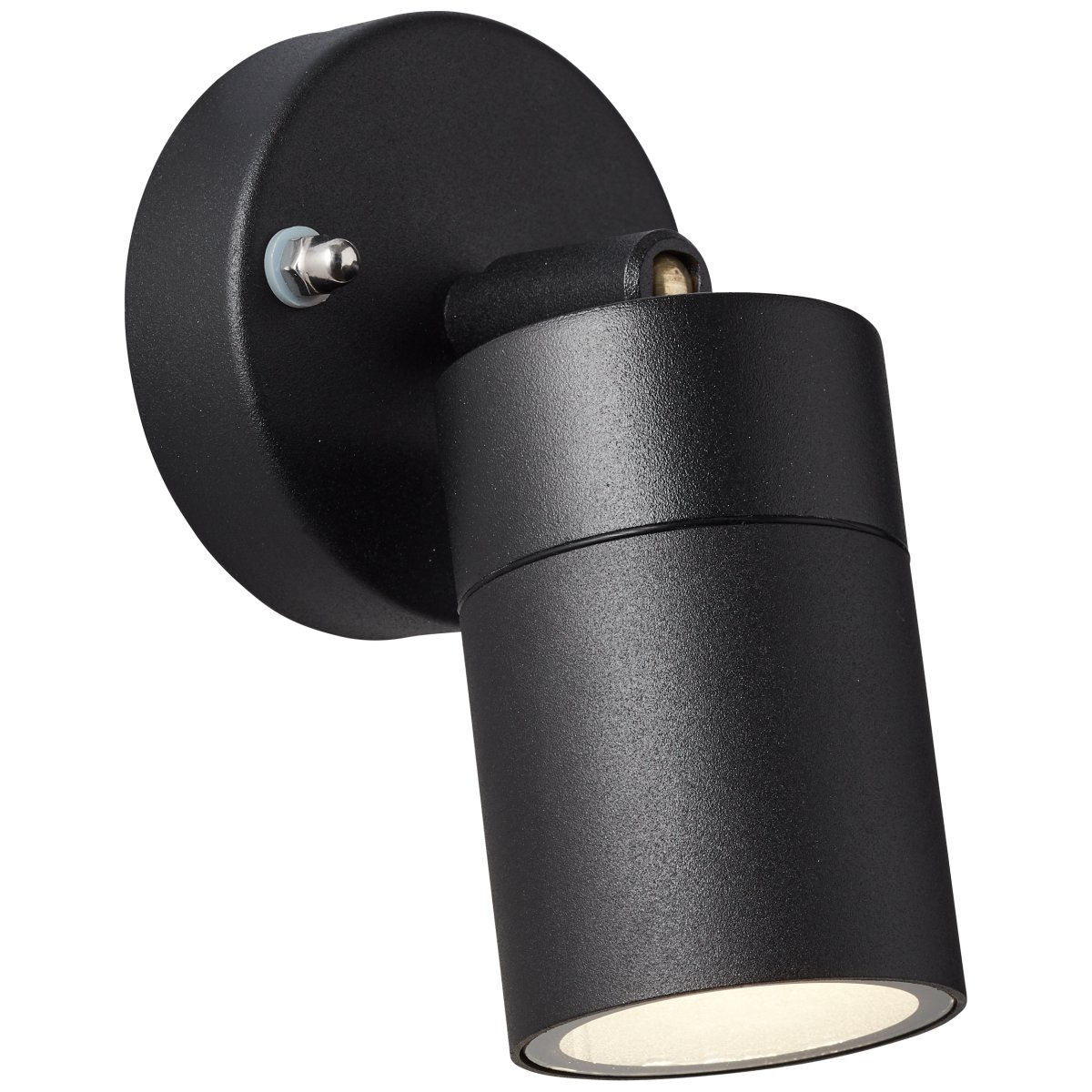 Jandy Negro lámpara de exterior De Brilliant - Este foco de pared proporciona una luz acogedora y es perfecto como iluminación de caminos o como detalle decorativo en el jardín.