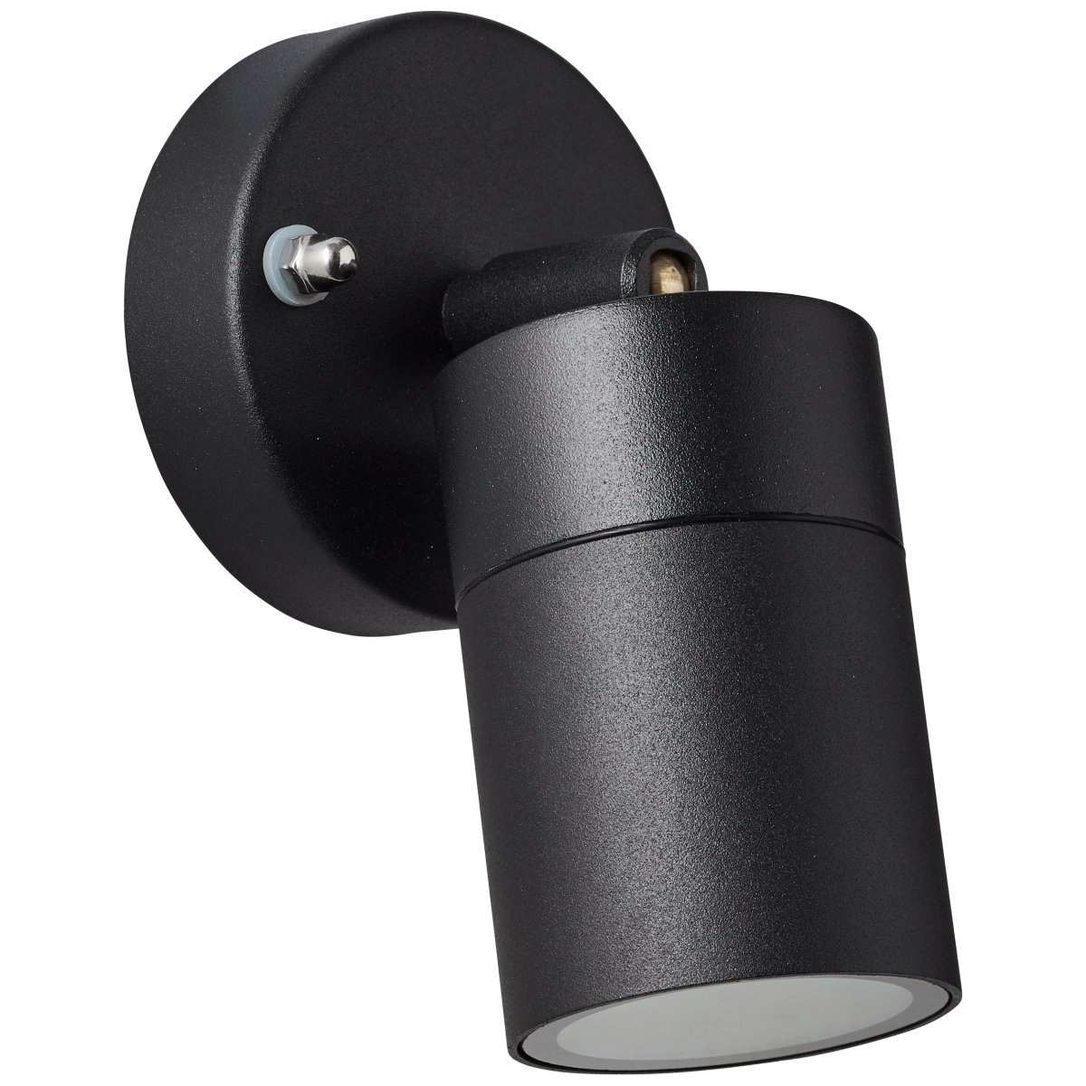 Jandy Negro lámpara de exterior De Brilliant - Este foco de pared proporciona una luz acogedora y es perfecto como iluminación de caminos o como detalle decorativo en el jardín.