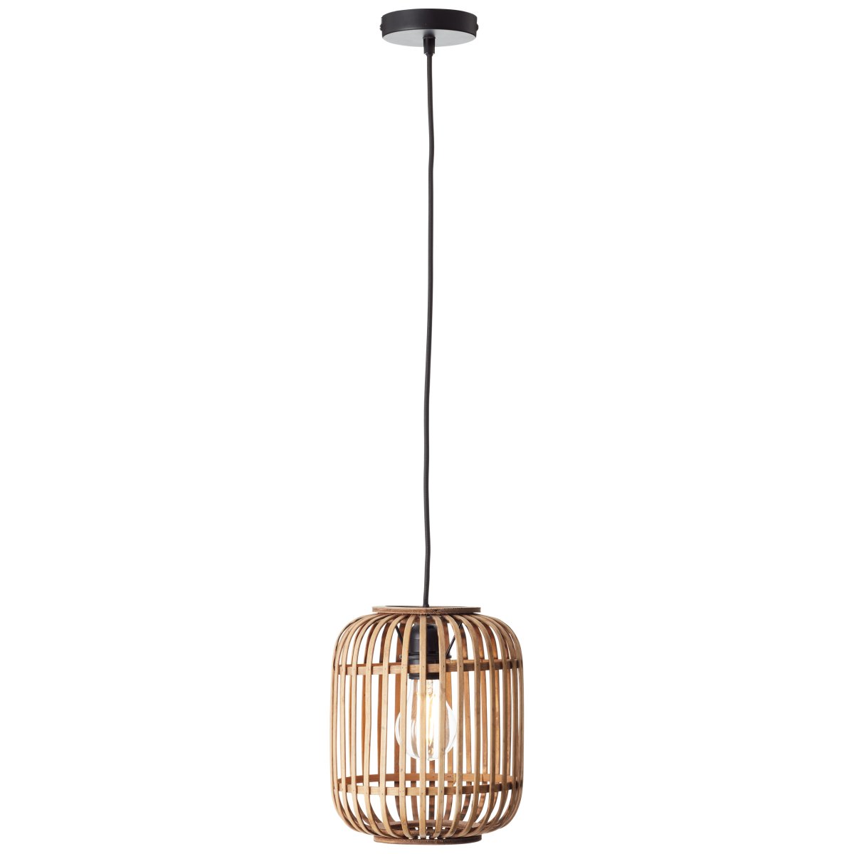 Woodrow Ø22 Naturaleza Lámpas de techo De Brilliant - El cable de la lámpara se puede ajustar en longitud para adaptarse óptimamente a su ubicación.