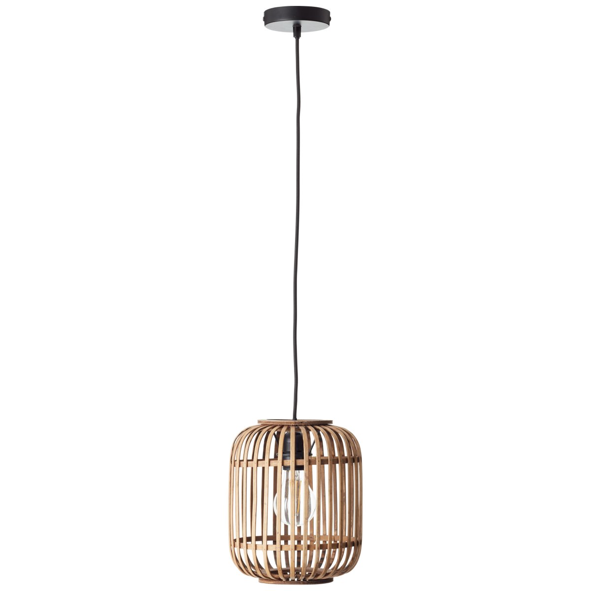 Woodrow Ø22 Naturaleza Lámpas de techo De Brilliant - El cable de la lámpara se puede ajustar en longitud para adaptarse óptimamente a su ubicación.