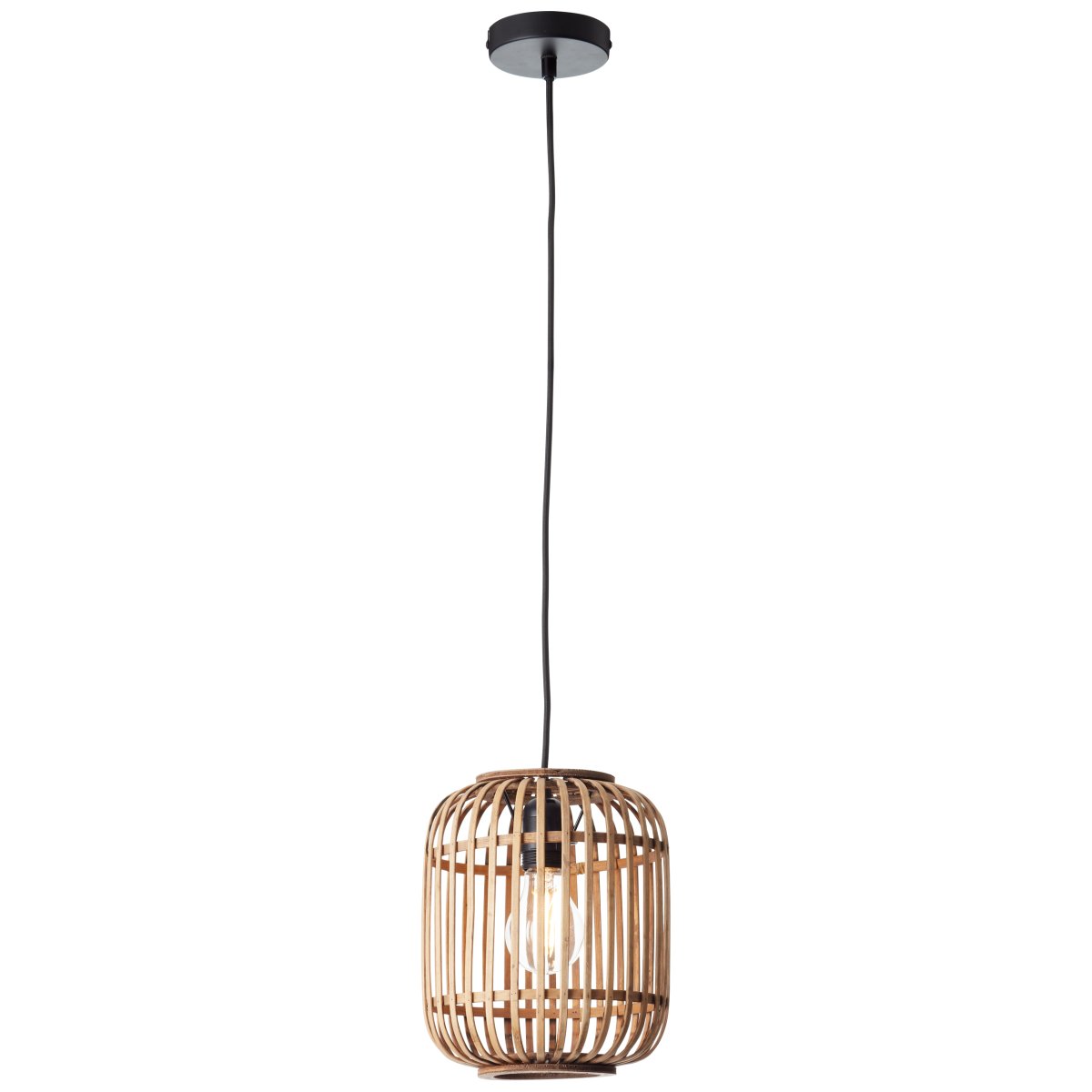 Woodrow Ø22 Naturaleza Lámpas de techo De Brilliant - El cable de la lámpara se puede ajustar en longitud para adaptarse óptimamente a su ubicación.