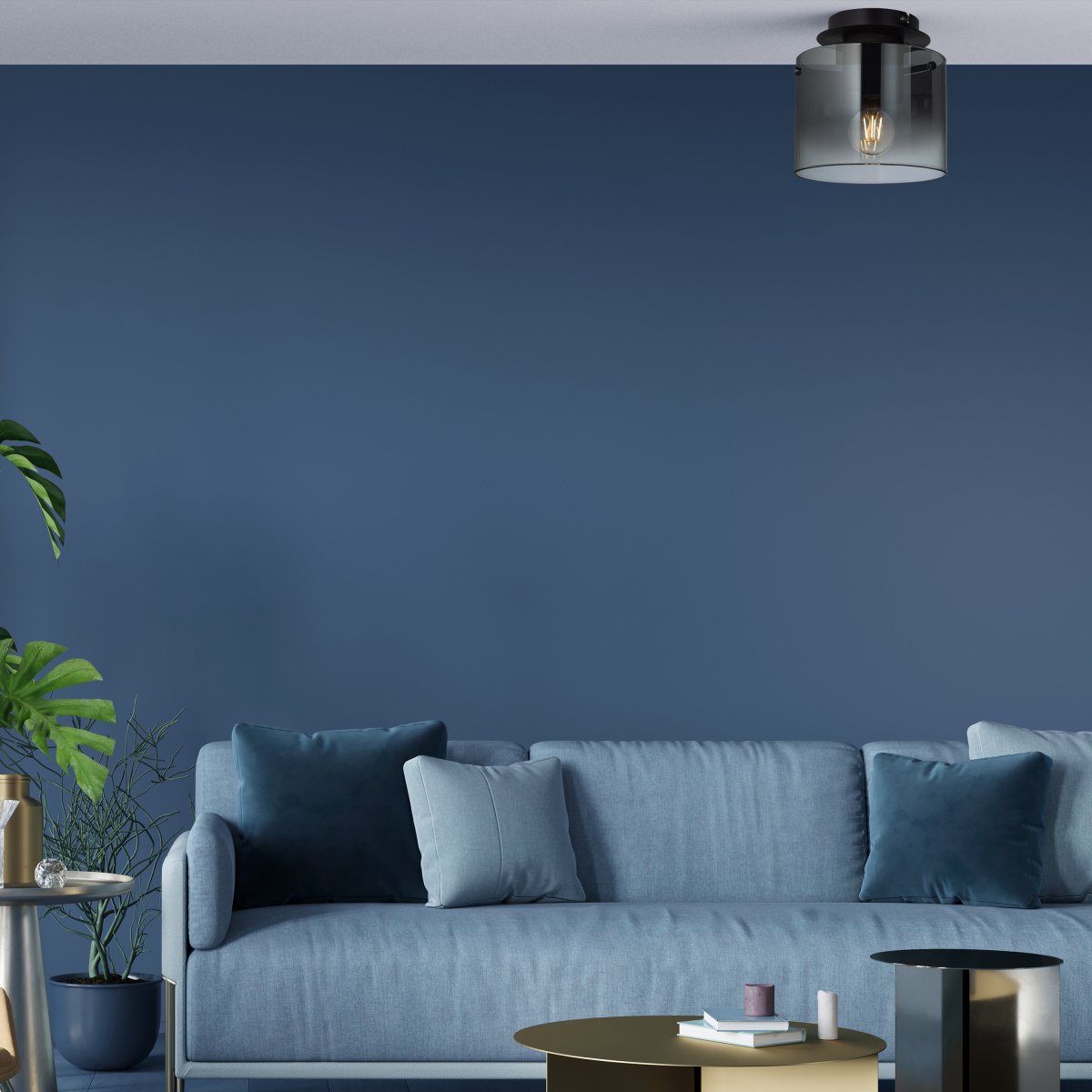 Beth Ø20 Color humo plafón De Brilliant - 