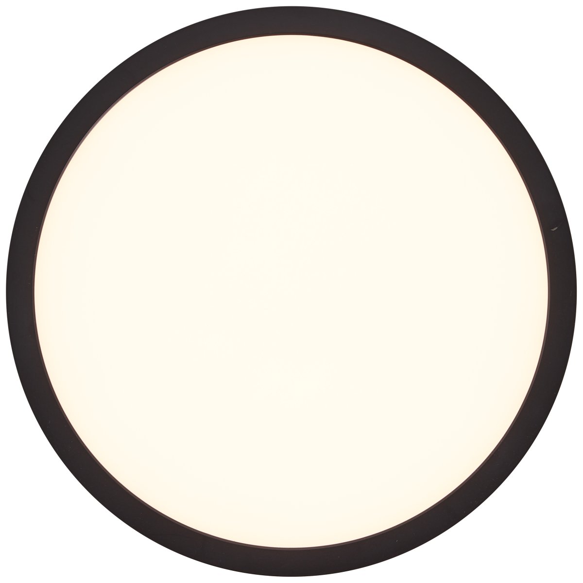 Tuco Ø25 Negro plafón De Brilliant - Con un brillo de 2000 lúmenes, la lámpara también se puede utilizar como única fuente de luz en habitaciones de tamaño mediano.