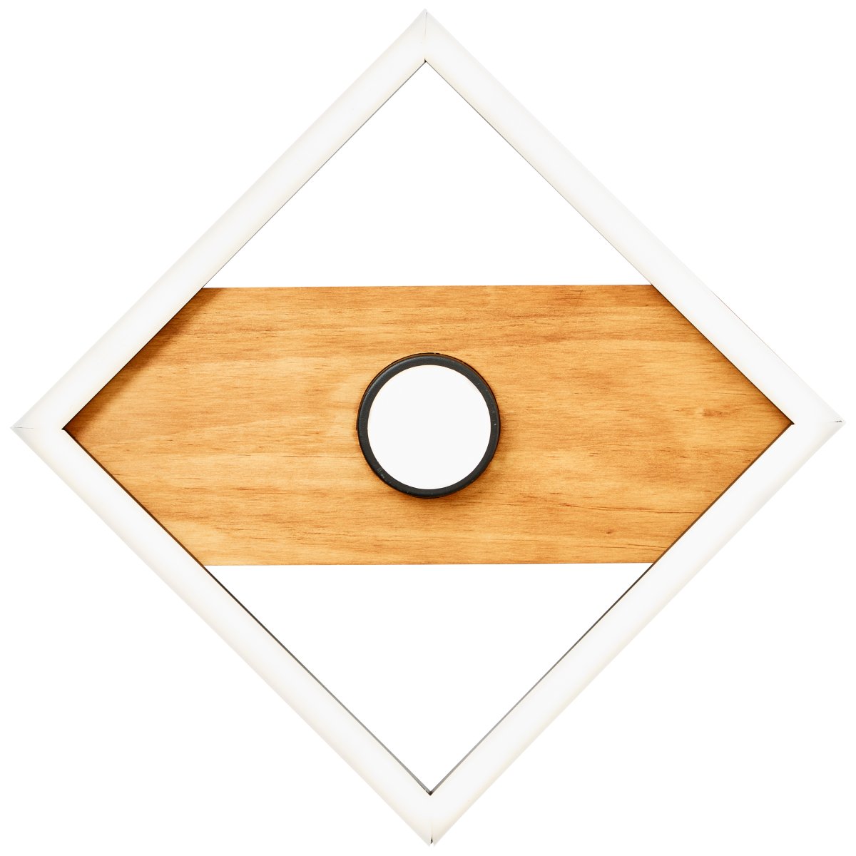 Woodbridge 25cm Madera plafón De Brilliant - Los componentes de madera cuentan con la certificaci&oacute;n FSC, lo que significa que proceden de bosques gestionados de forma sostenible donde la protecci&oacute;n del medio ambiente y las condiciones de trabajo seguras son las m&aacute;ximas prioridades.