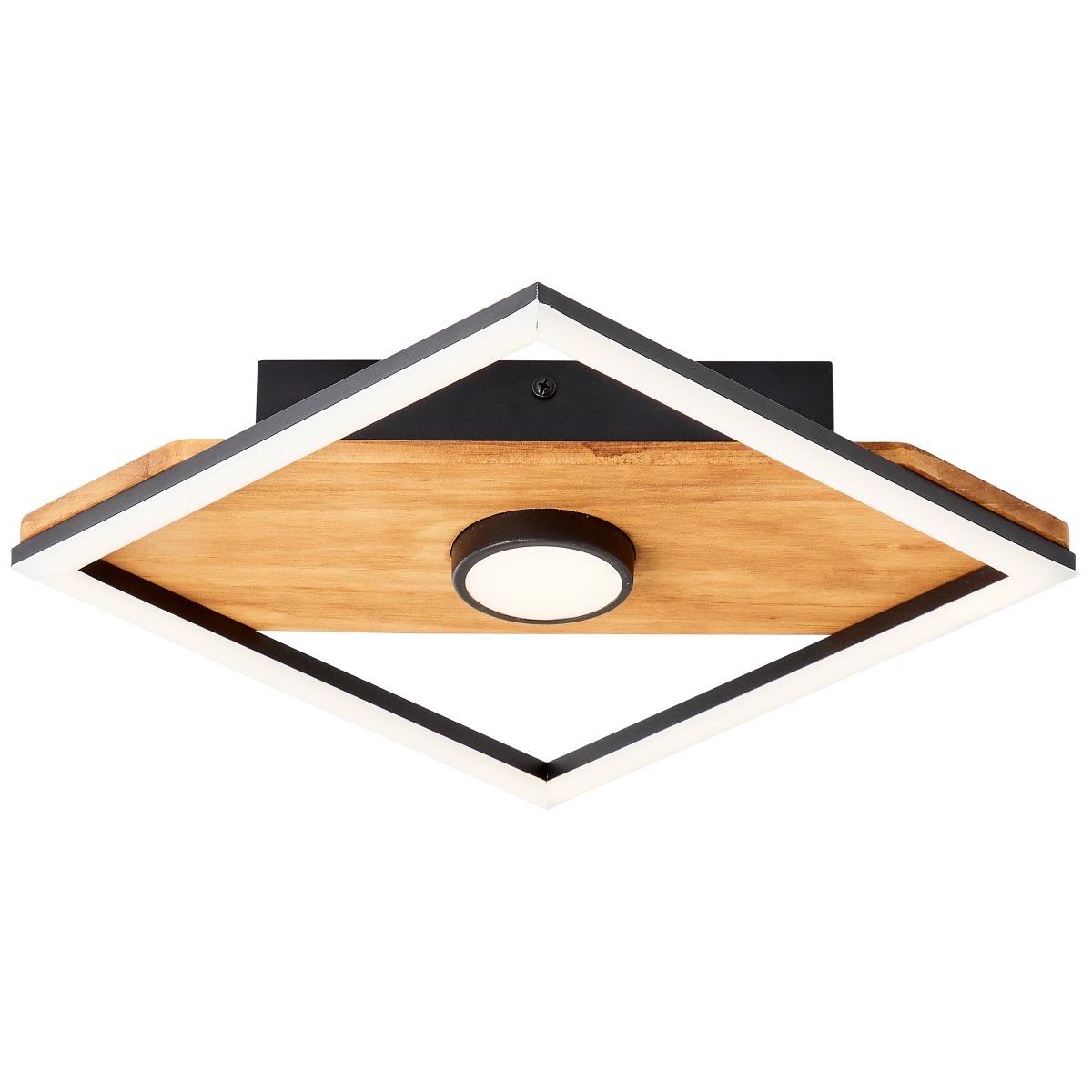 Woodbridge 25cm Madera plafón De Brilliant - Los componentes de madera cuentan con la certificaci&oacute;n FSC, lo que significa que proceden de bosques gestionados de forma sostenible donde la protecci&oacute;n del medio ambiente y las condiciones de trabajo seguras son las m&aacute;ximas prioridades.
