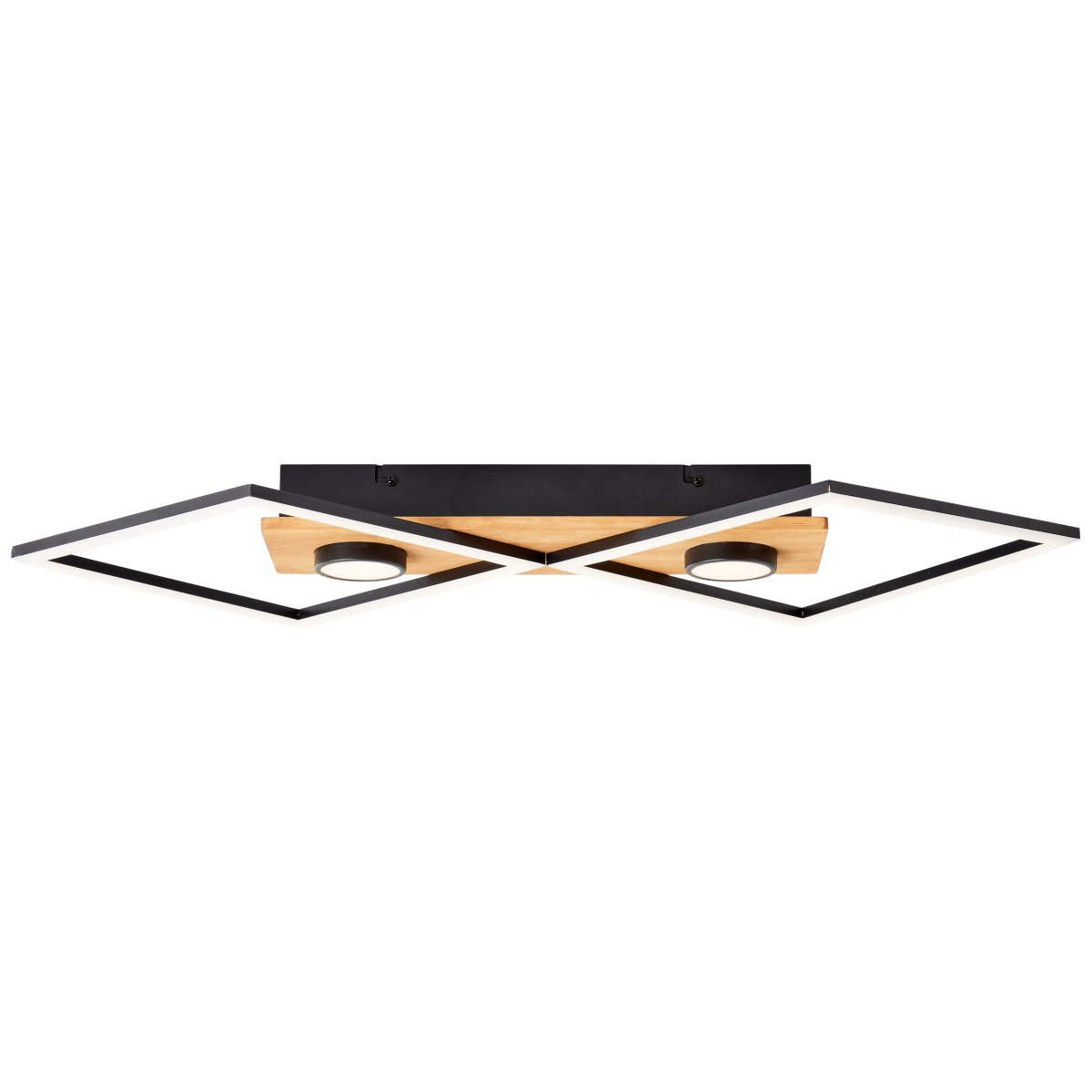 Woodbridge 70cm Madera plafón De Brilliant - La luz est&aacute; equipada con un regulador de intensidad de 3 etapas, que se controla a trav&eacute;s de un interruptor de pared est&aacute;ndar, lo que permite un ajuste c&oacute;modo del brillo seg&uacute;n sea necesario.