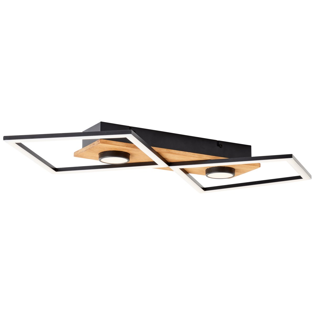 Woodbridge 70cm Madera plafón De Brilliant - La luz est&aacute; equipada con un regulador de intensidad de 3 etapas, que se controla a trav&eacute;s de un interruptor de pared est&aacute;ndar, lo que permite un ajuste c&oacute;modo del brillo seg&uacute;n sea necesario.