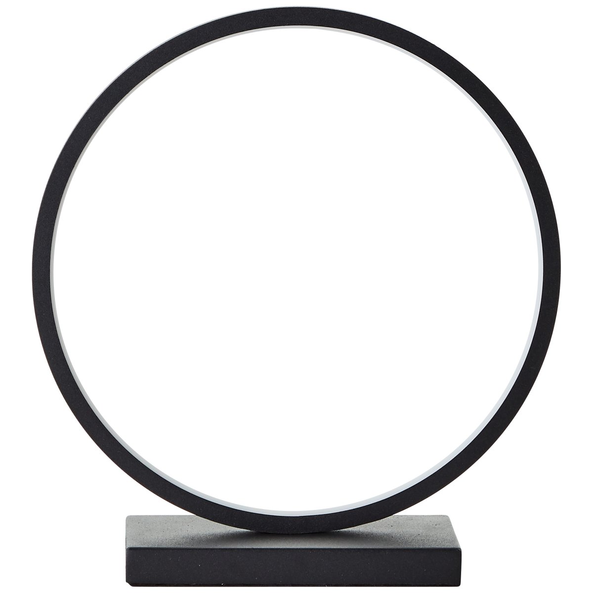 Chaumont 28cm Negro lámpara de mesa De Brilliant - Esta l&aacute;mpara de mesa decorativa de dise&ntilde;o moderno es perfecta como l&aacute;mpara de noche o para una iluminaci&oacute;n ambiental en tu sal&oacute;n.