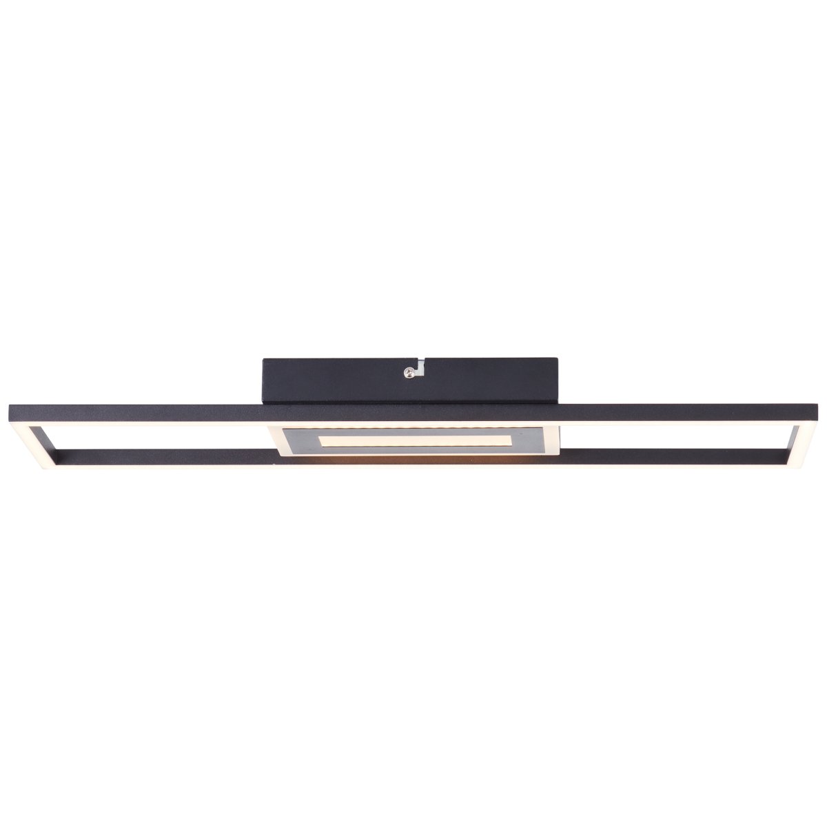 Besson 55cm Negro plafón De Brilliant - Con 2900 lúmenes, proporciona una luz lo suficientemente brillante como para servir como única fuente de luz en habitaciones de tamaño mediano.