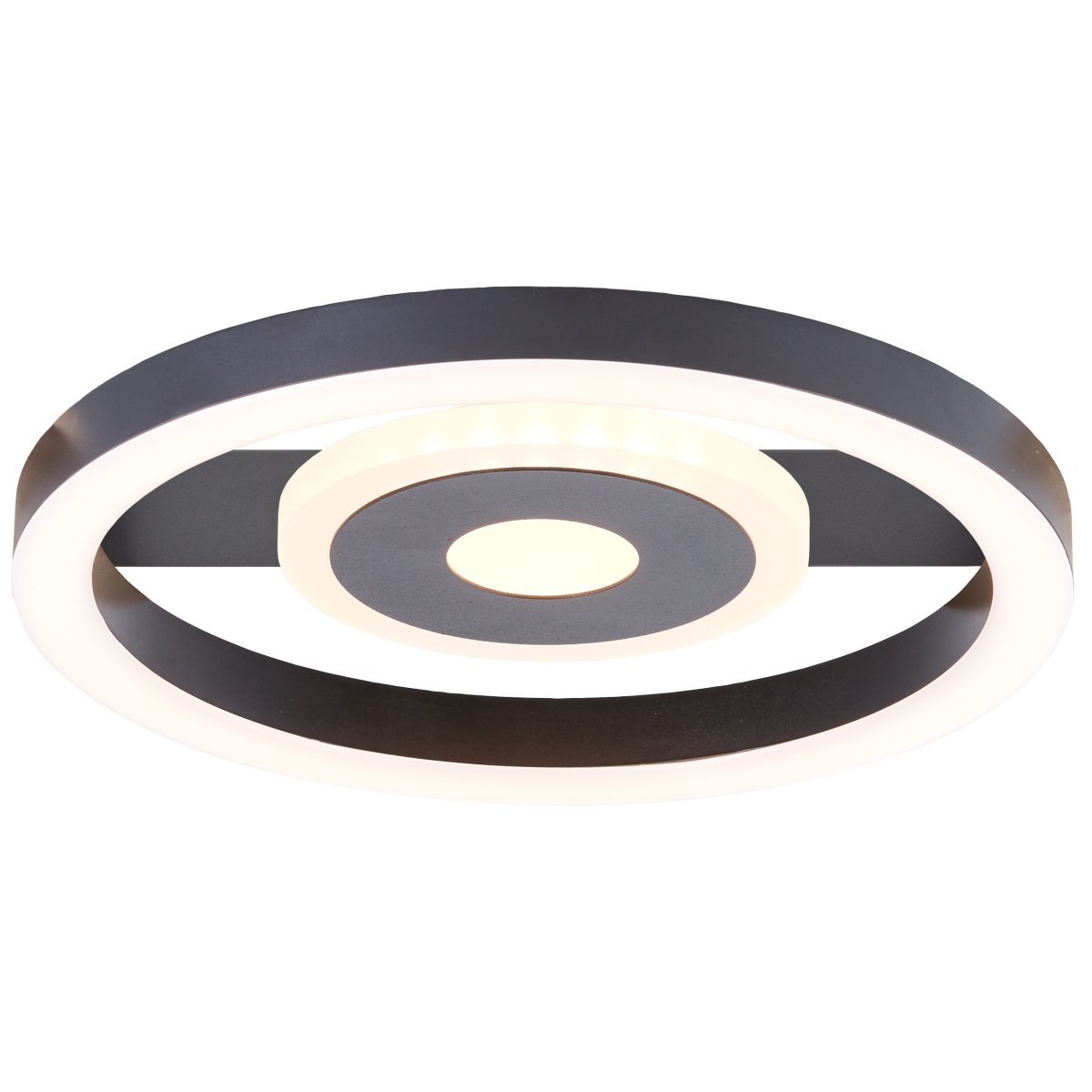 Maureen Ø20 Negro plafón De Brilliant - La l&aacute;mpara de techo Maureen proporciona una iluminaci&oacute;n decorativa y es perfecta para salas de estar y oficinas.