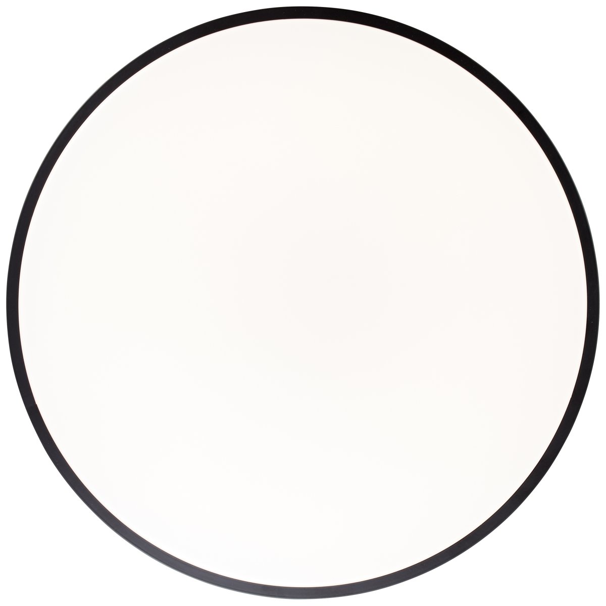 Slimline Ø50 Negro plafón De Brilliant - Cuenta con tecnolog&iacute;a LED de bajo consumo con un brillo de 3800 l&uacute;menes y la capacidad de ajustar la temperatura de color desde blanco c&aacute;lido a blanco fr&iacute;o (3000K-6500K).