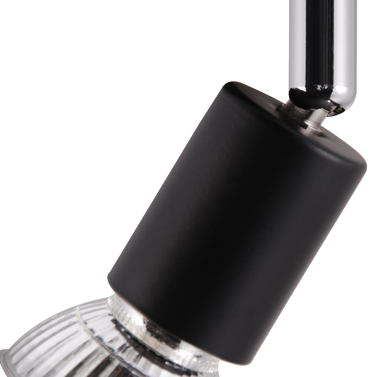 Prato 3 Negro mate foco de techo De Brilliant - Plafón Prato de tres focos orientables en acabado negro mate.