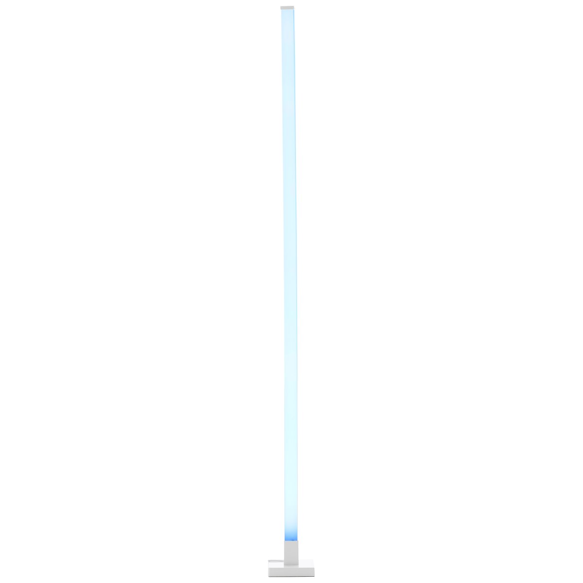 Neele Blanco lámpara de pie De Brilliant - La lámpara de pie LED Neele con iluminación RGB crea un juego de luz dinámico que se puede adaptar a diferentes estados de ánimo y combinaciones de colores.