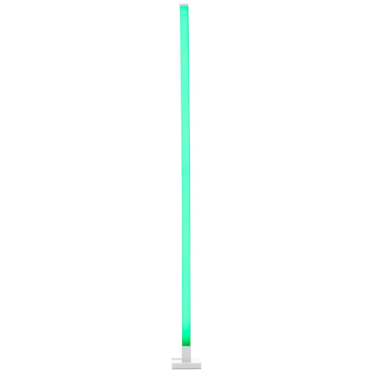 Neele Blanco lámpara de pie De Brilliant - La lámpara de pie LED Neele con iluminación RGB crea un juego de luz dinámico que se puede adaptar a diferentes estados de ánimo y combinaciones de colores.