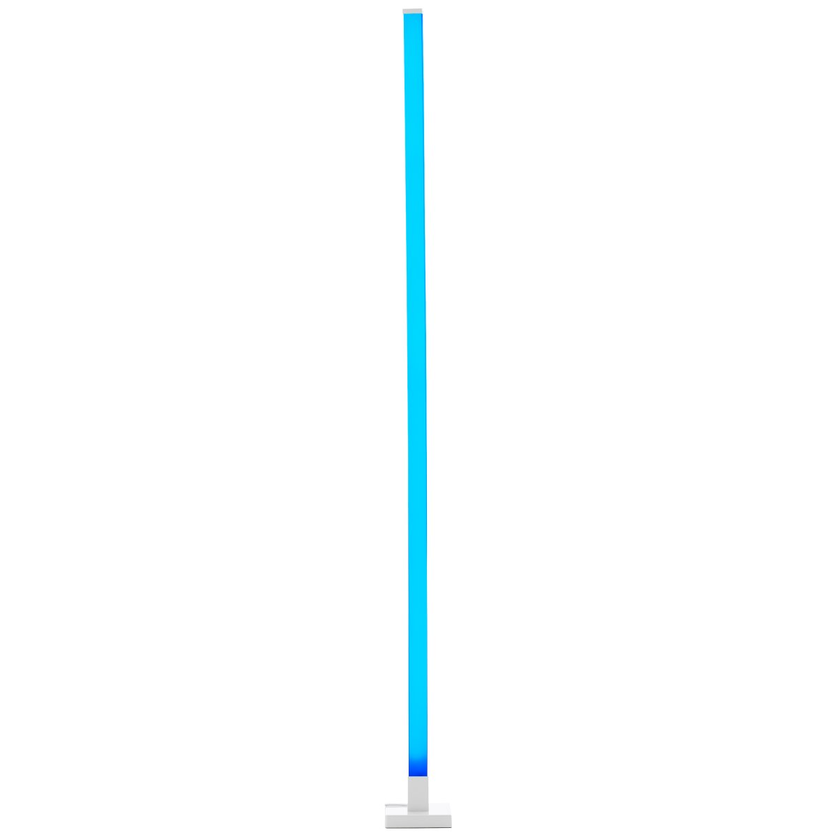 Neele Blanco lámpara de pie De Brilliant - La lámpara de pie LED Neele con iluminación RGB crea un juego de luz dinámico que se puede adaptar a diferentes estados de ánimo y combinaciones de colores.