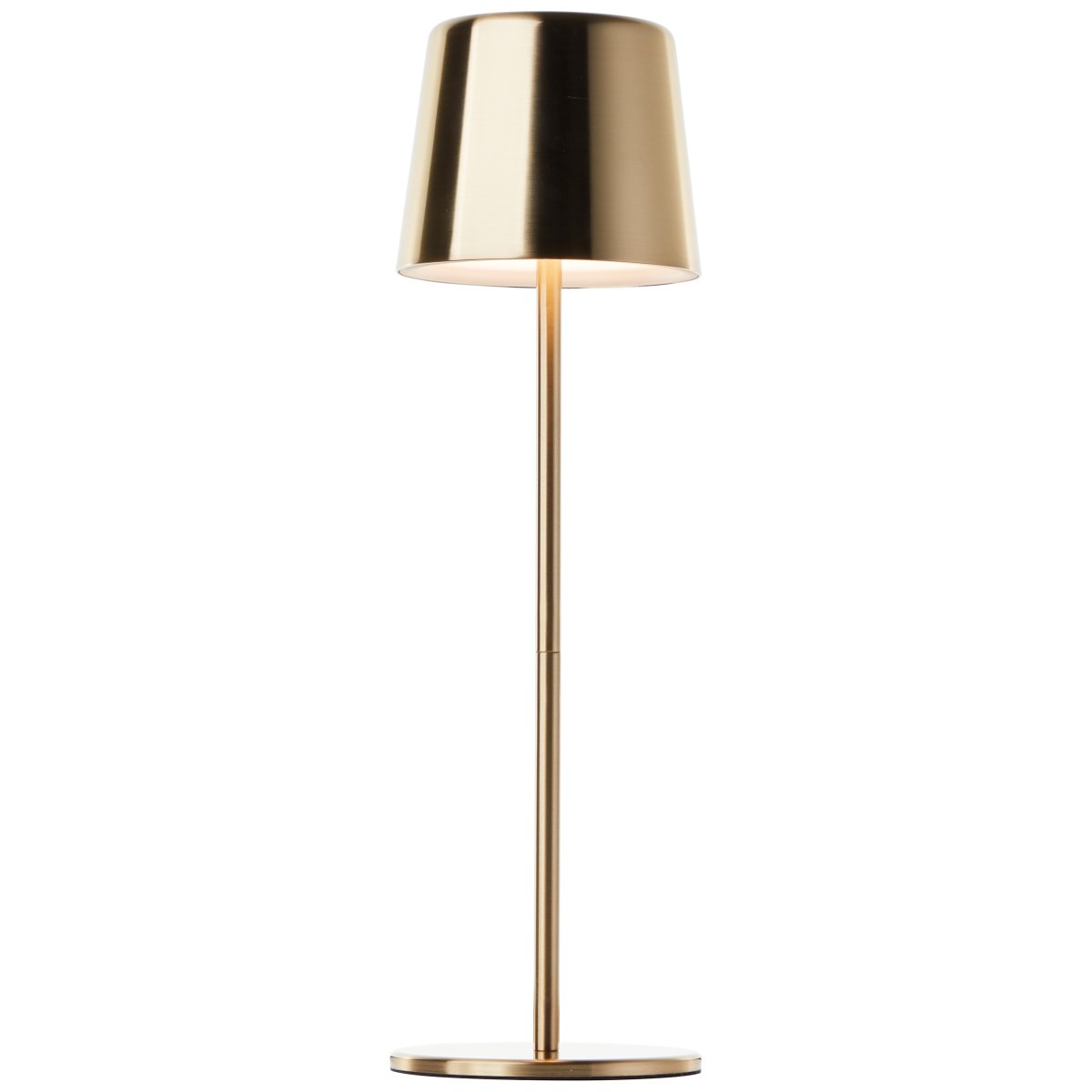 Xaana 37cm Latón cepillado portátil De Brilliant - La l&aacute;mpara es de alta calidad y tiene un grado de protecci&oacute;n IP44, lo que la convierte en una compa&ntilde;era confiable en el jard&iacute;n, en el balc&oacute;n o en la terraza.