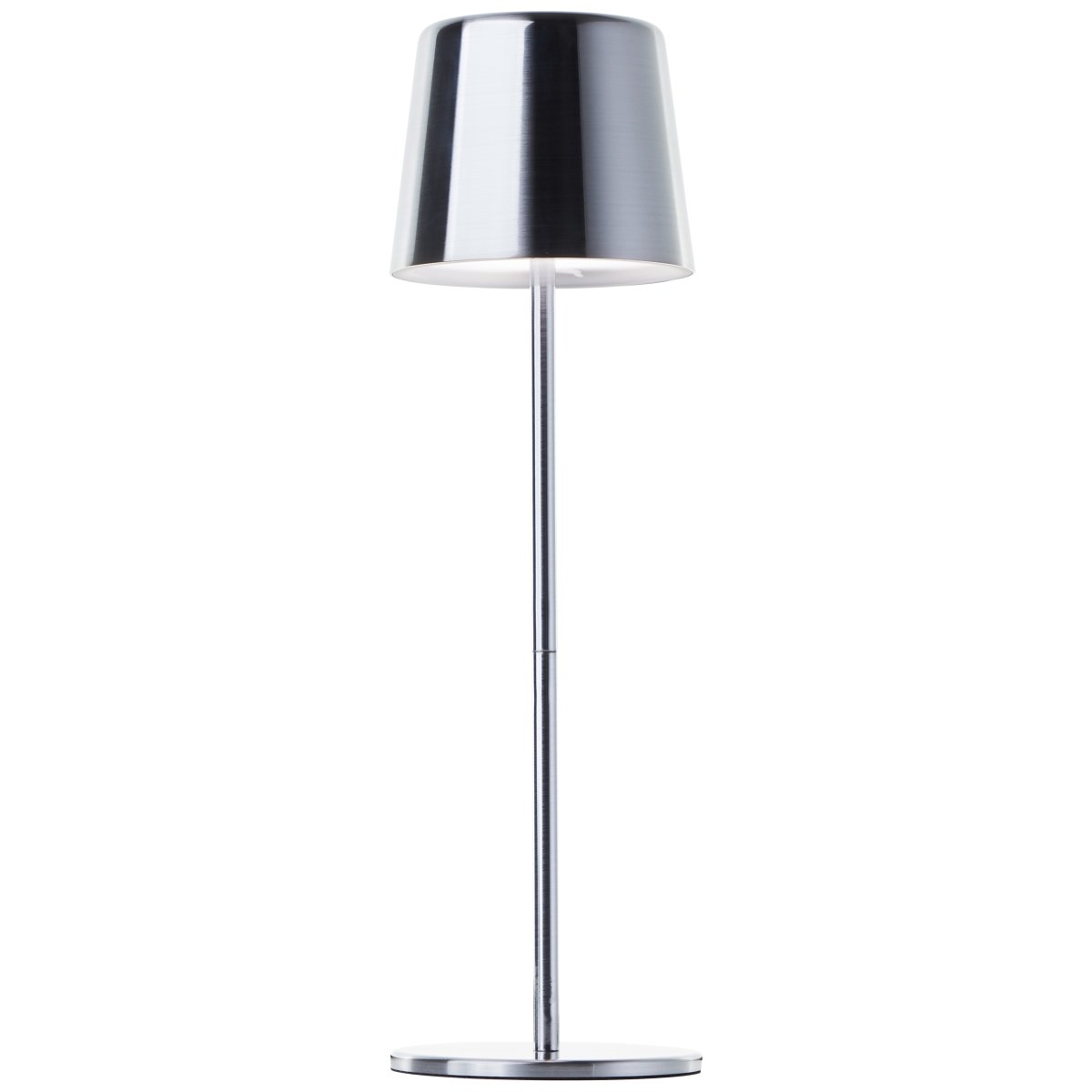 Xaana 37cm Níquel portátil De Brilliant - La l&aacute;mpara es de alta calidad y tiene un grado de protecci&oacute;n IP44, lo que la convierte en una compa&ntilde;era confiable en el jard&iacute;n, en el balc&oacute;n o en la terraza.