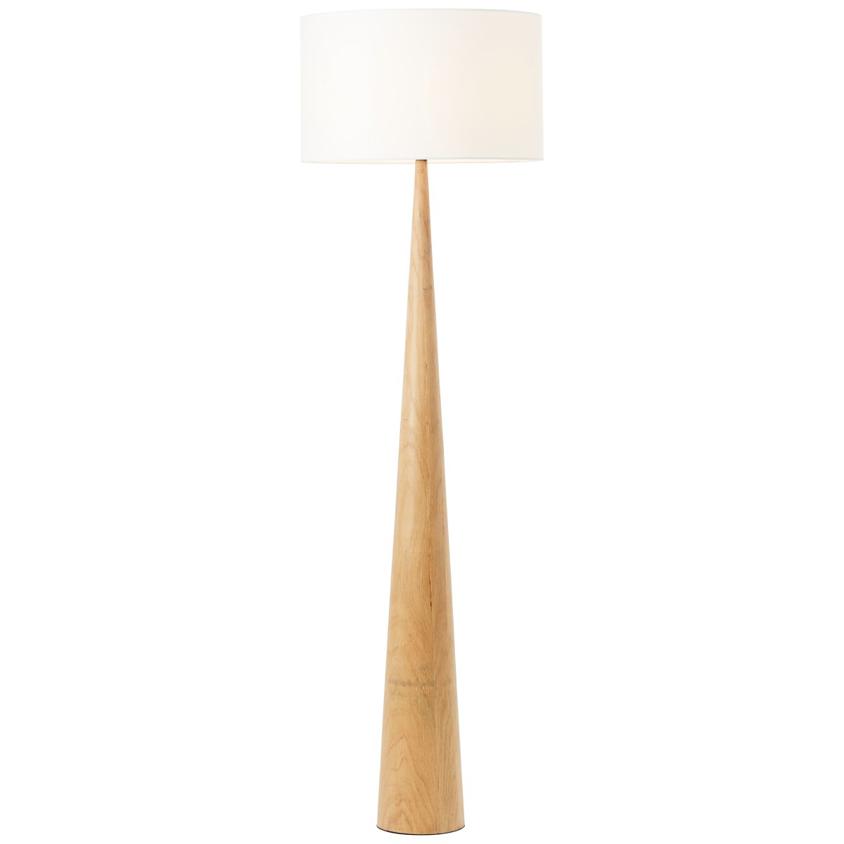 Kirou Madera lámpara de pie De Brilliant - La lámpara de pie Kirou es una solución de iluminación elegante y moderna realizada en madera, metal y textil.
