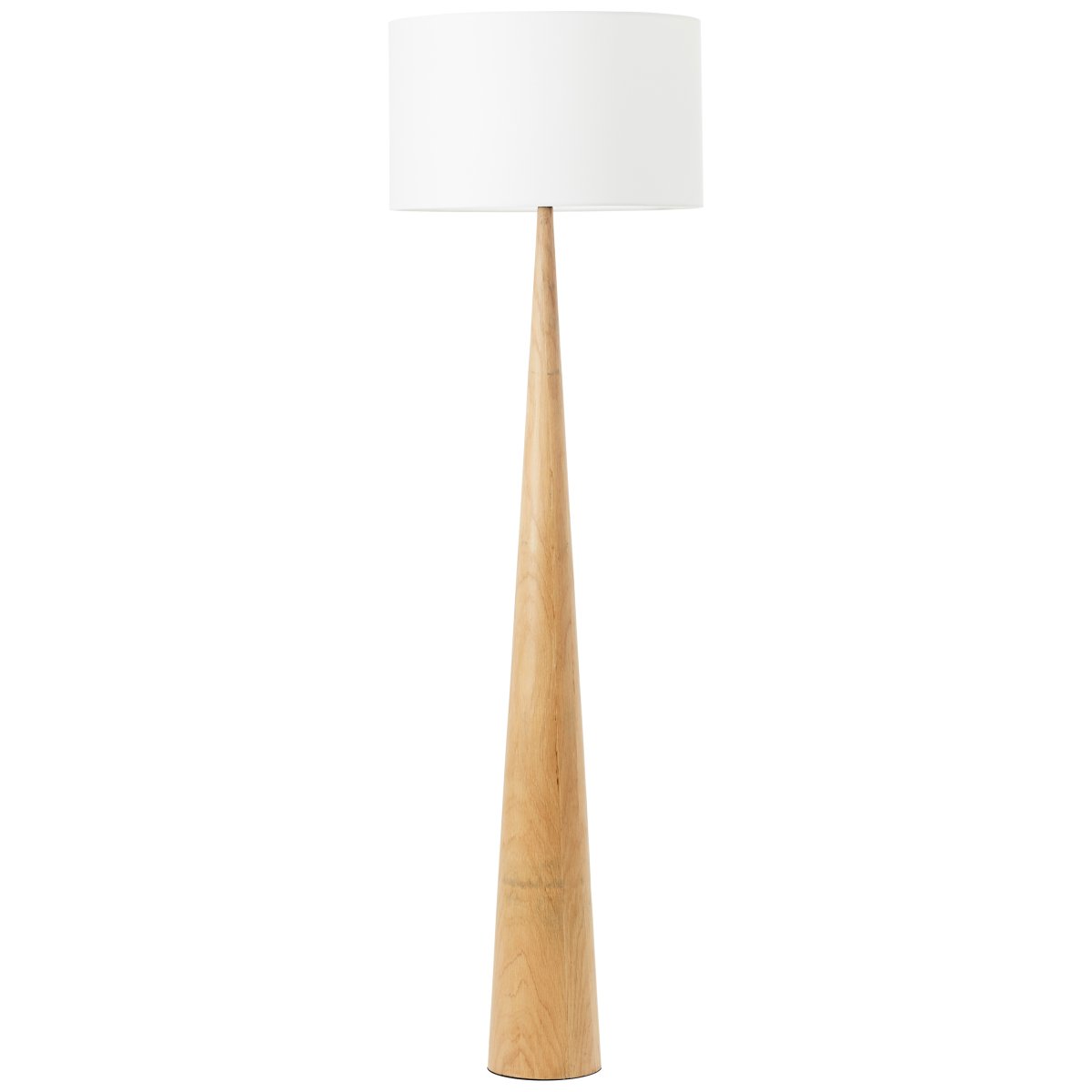 Kirou Madera lámpara de pie De Brilliant - La lámpara de pie Kirou es una solución de iluminación elegante y moderna realizada en madera, metal y textil.
