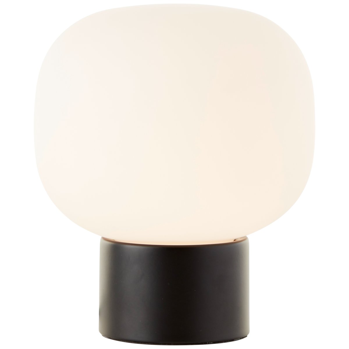 Camille 20cm Negro lámpara de mesa De Brilliant - Con un di&aacute;metro de 17 cm y una altura de 20 cm, Camille es a la vez pr&aacute;ctica y decorativa.