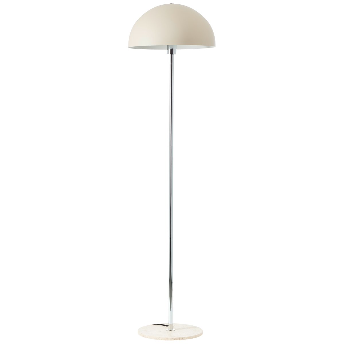 Lillian Beige lámpara de pie De Brilliant - La lámpara es fácil de instalar y se convertirá rápidamente en un elemento decorativo de su hogar.