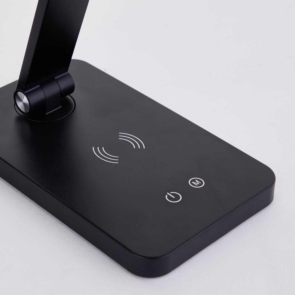 Florence 38cm Negro lámpara de escritorio De Brilliant - La luz cuenta con un regulador táctil de 3 etapas para controlar el brillo y ofrece luz blanca cálida y diurna.