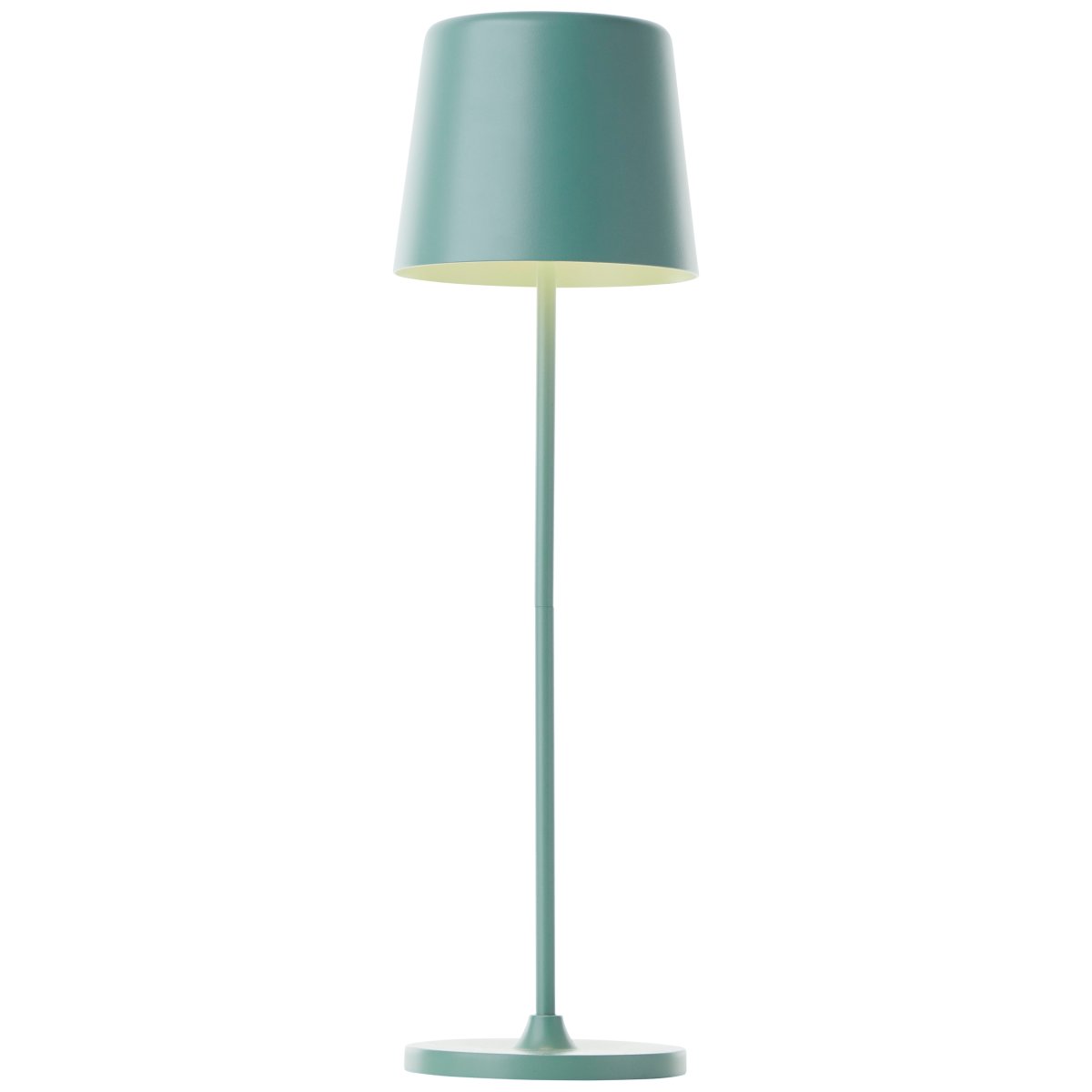 Kaami 37cm Verde portátil De Brilliant - La l&aacute;mpara de mesa dispone de un regulador t&aacute;ctil y ofrece una agradable luz blanca c&aacute;lida (3000 K, 310 l&uacute;menes).