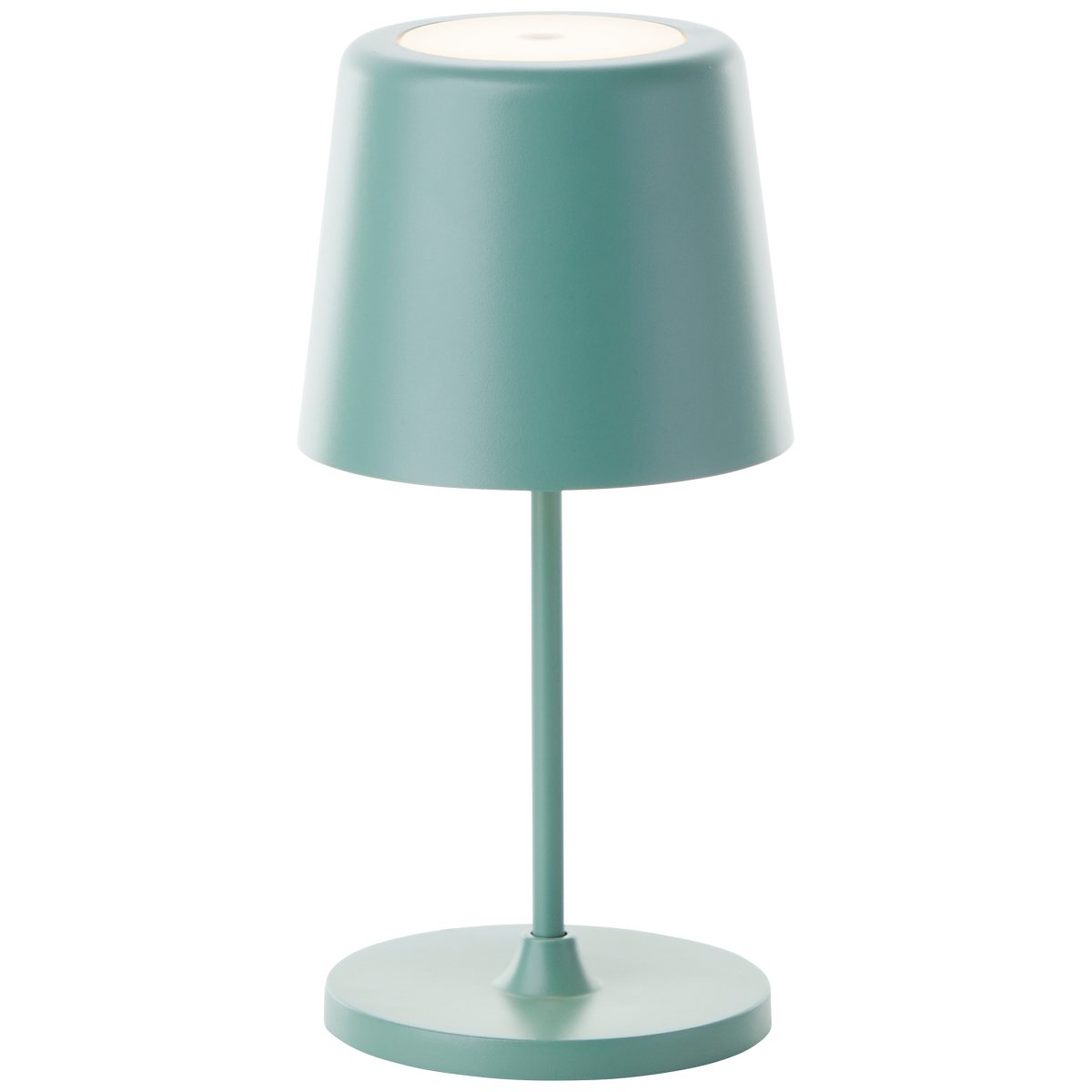 Kaami 37cm Verde portátil De Brilliant - La l&aacute;mpara de mesa dispone de un regulador t&aacute;ctil y ofrece una agradable luz blanca c&aacute;lida (3000 K, 310 l&uacute;menes).